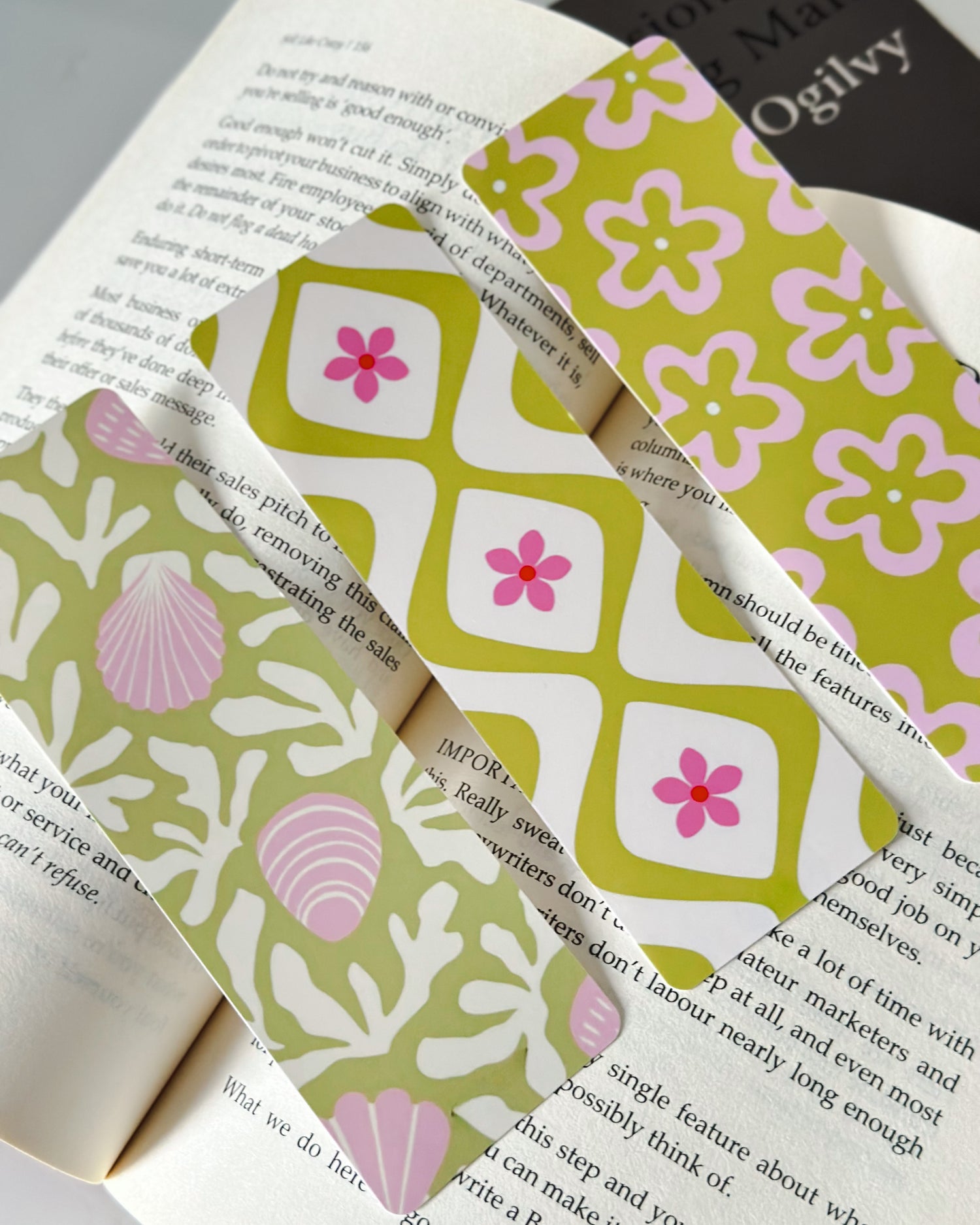 Matcha Bookmark Set of 3
