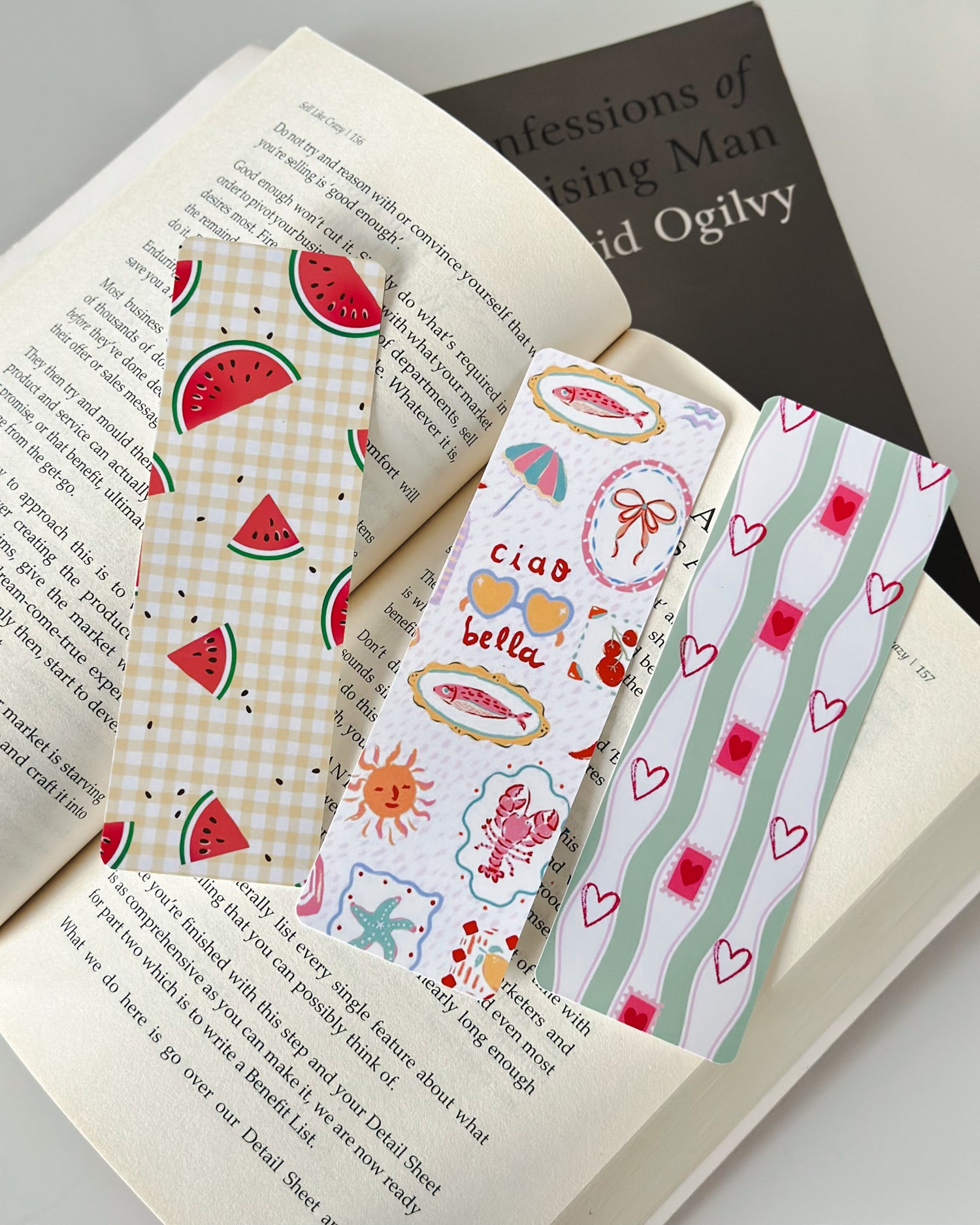 Ciao Bella Bookmark Set of 3