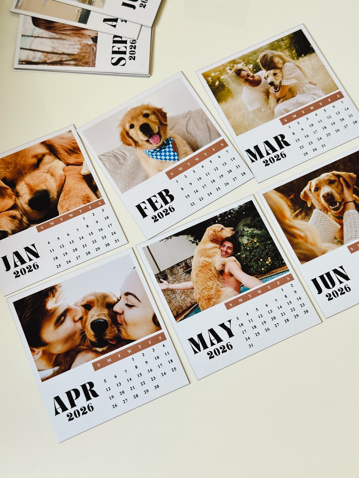 Custom 2026 Calendar - Photo Magnets