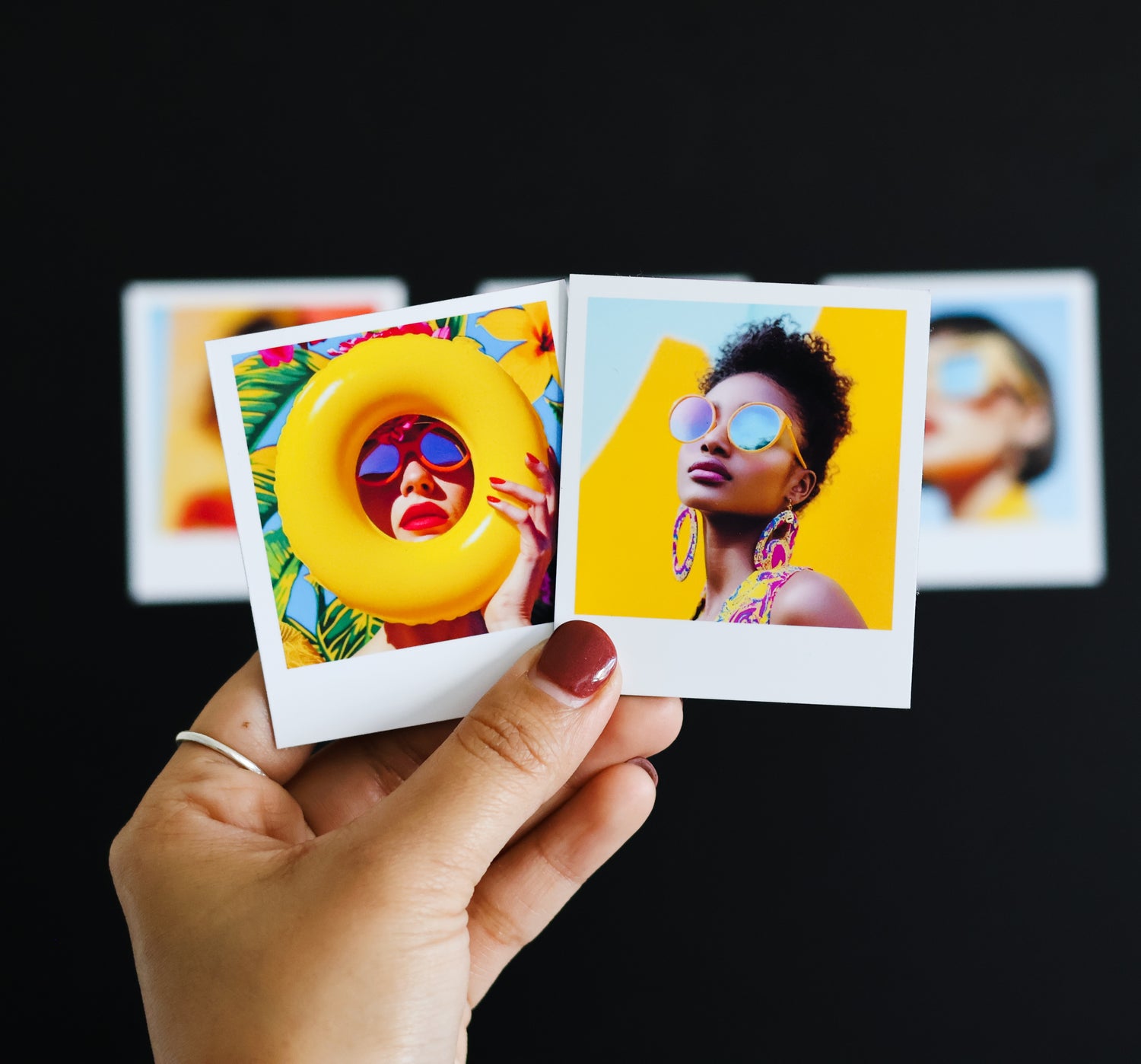 Custom Retro Photo Magnets