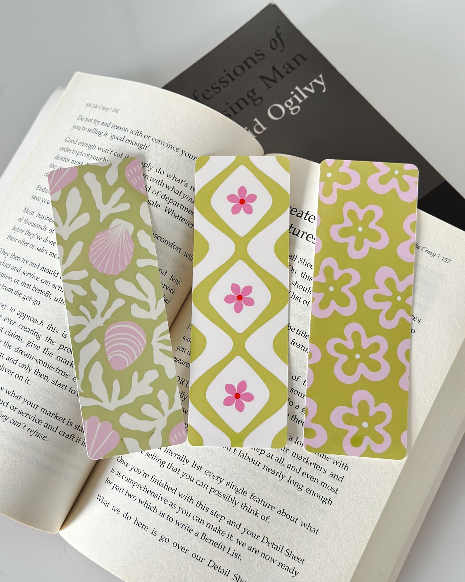 Matcha Bookmark Set of 3