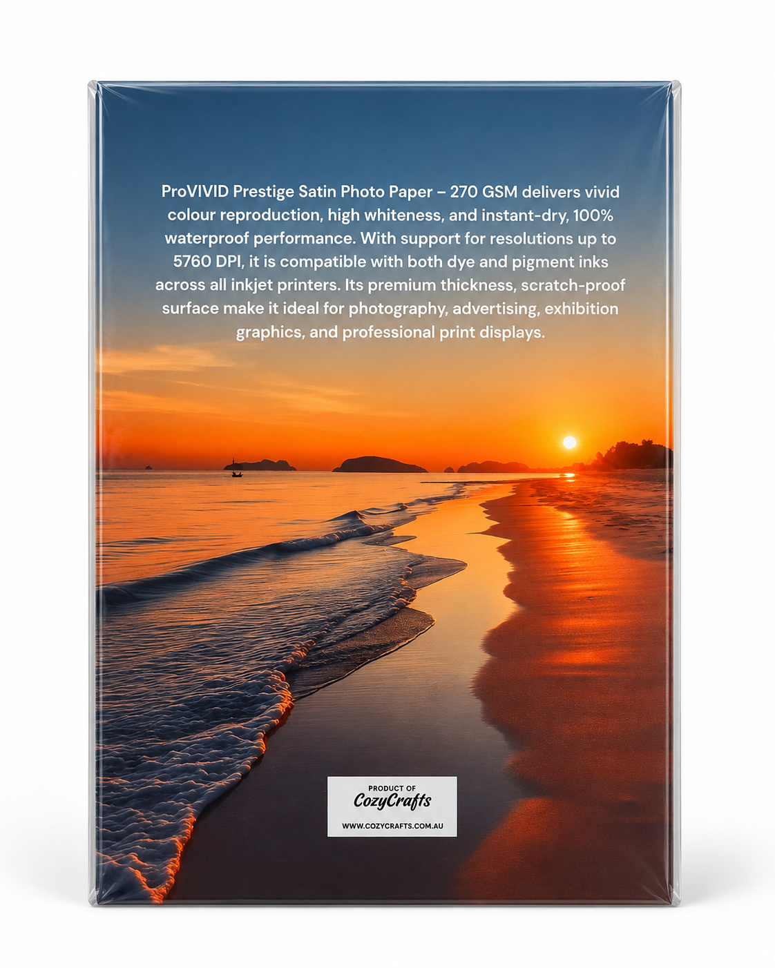 ProVIVID Prestige SATIN Photo Paper 270GSM A4 20 sheets per pack