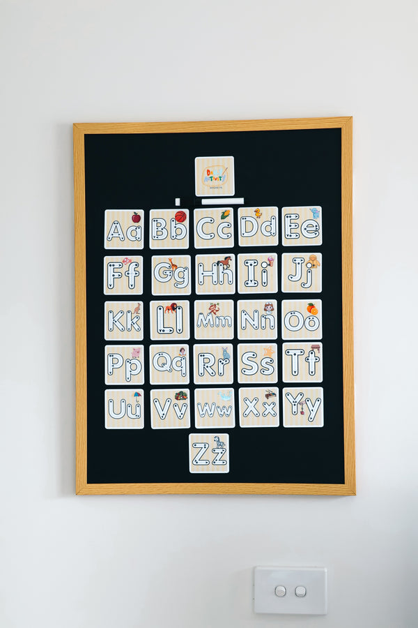 Alphabet Activity Magnets (26 pcs) + Pen