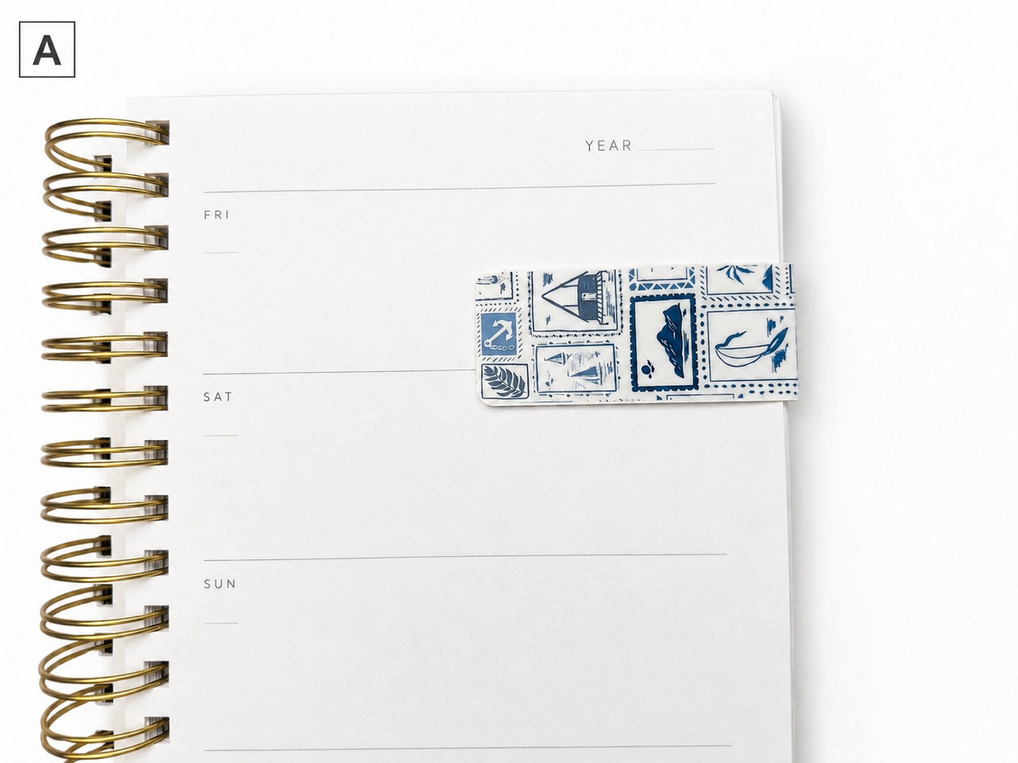Coastal Vibe Magnetic Bookmark