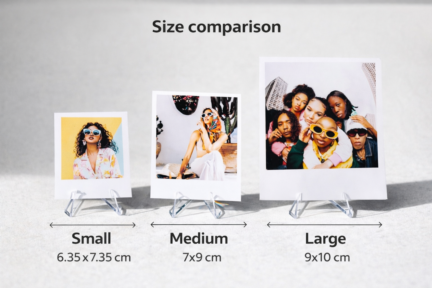 Custom Retro Photo Magnets